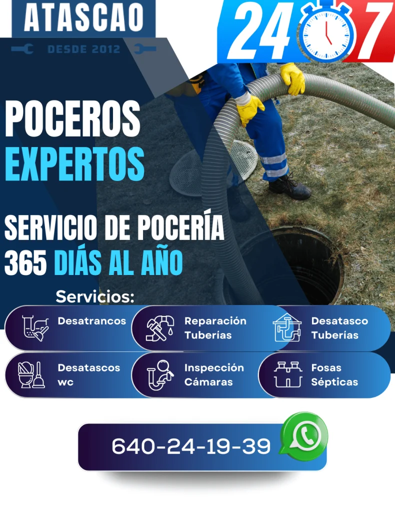 Poceros profesionales 24 horas